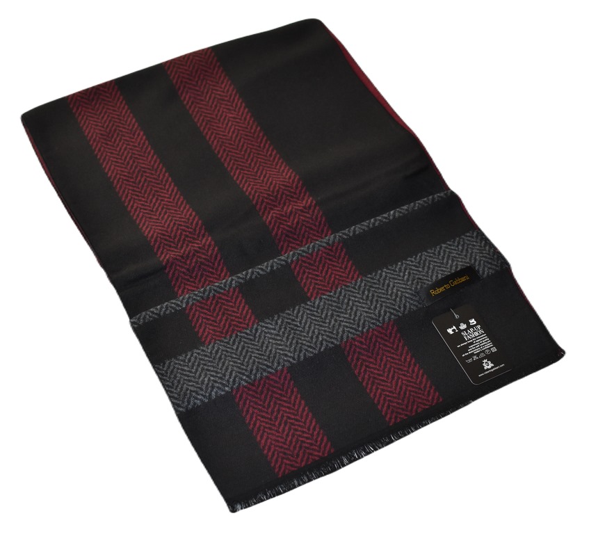 Pánská elegantní šála se vzorem 