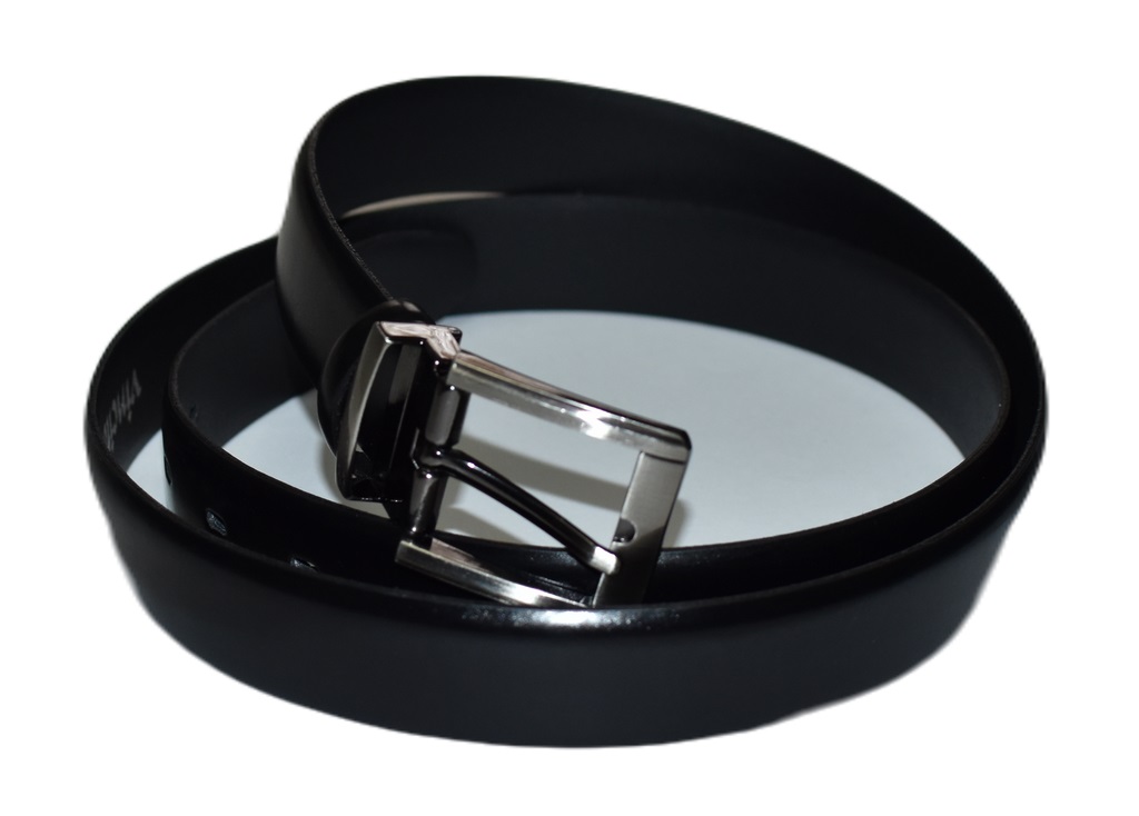 Pánský kožený opasek hladký (šířka 2,8cm)