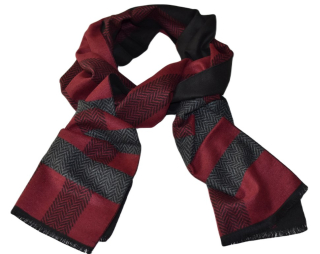 Pánská elegantní šála se vzorem