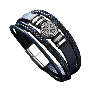 Náramek Viking Shield Blue