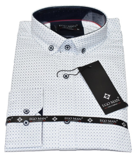 Pánská košile Ego Man Slim Fit – Navy Elegance